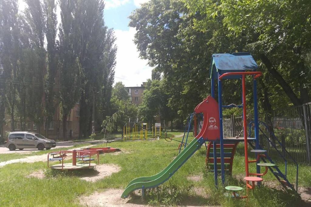 Однокомнатная Квартира С Евро Ремонтом,В Тихом Дворике. Kiew Exterior foto
